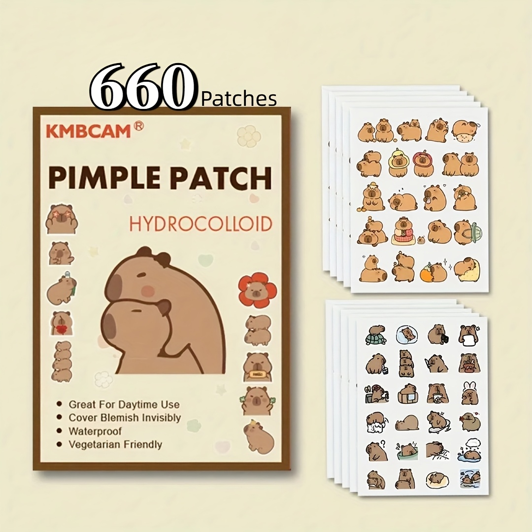 Capybara Shaped Pimple Patches - Skincare The Originote 评论和价格