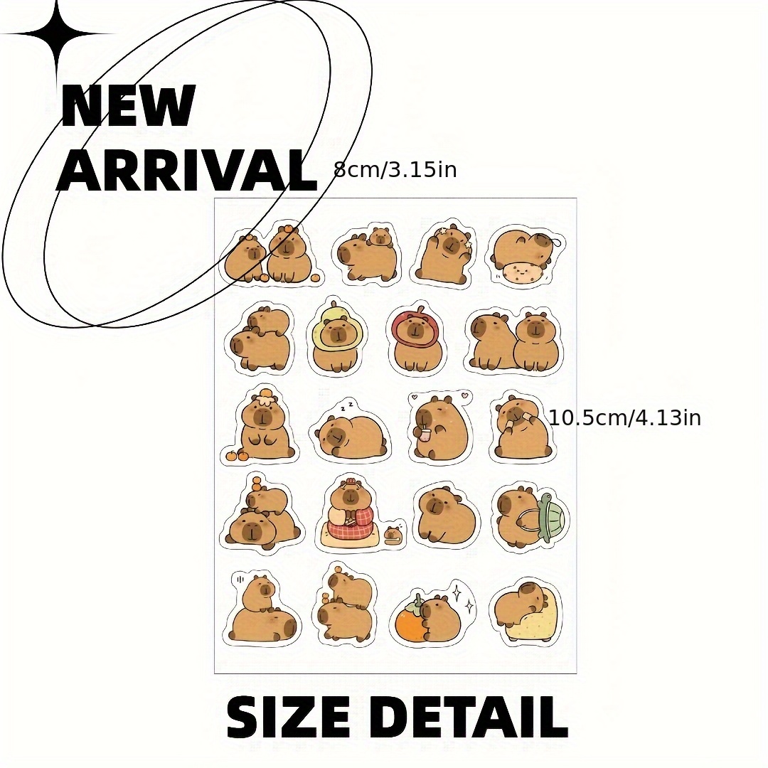 Capybara Shaped Pimple Patches - Skincare The Originote 评论和价格