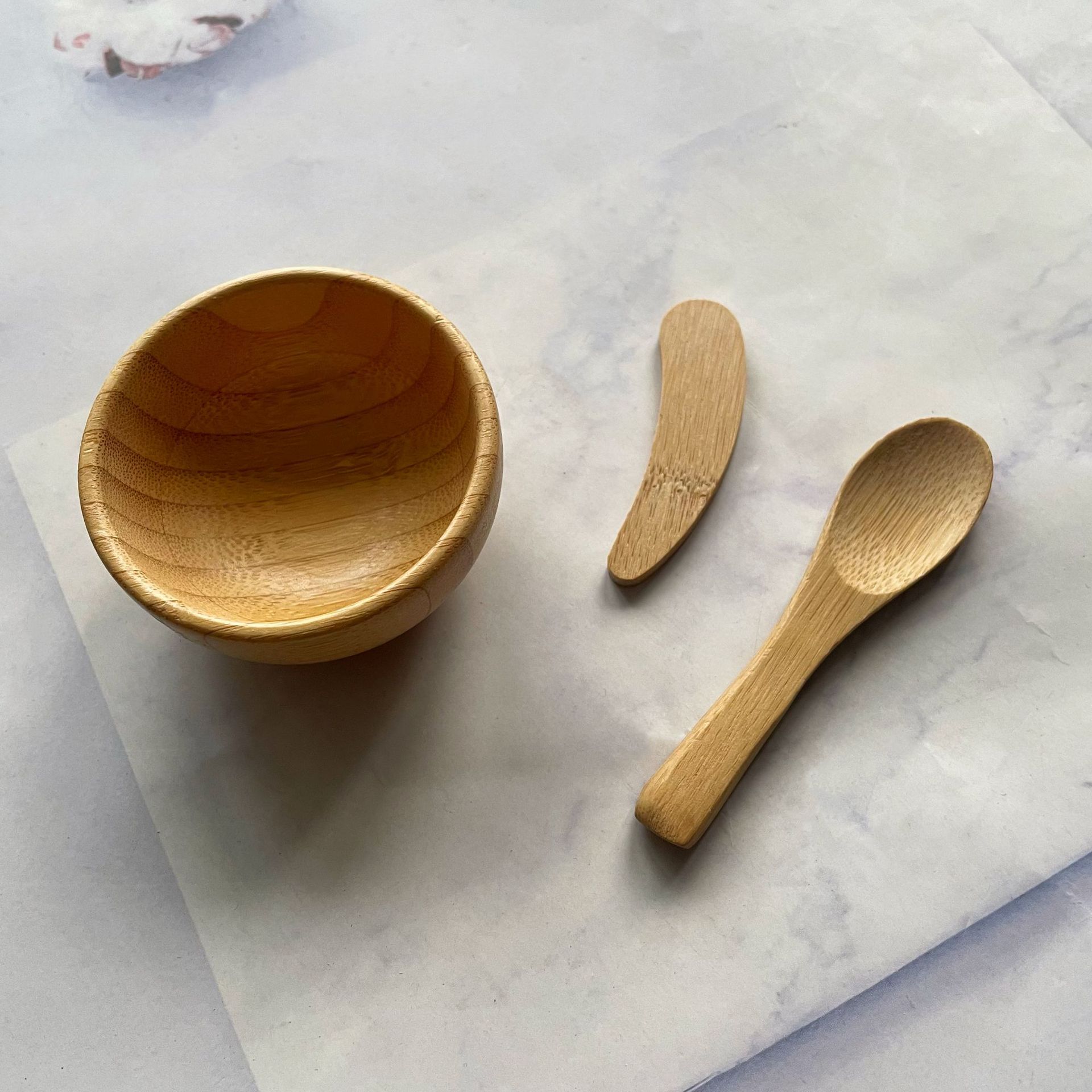 Bamboo Face Mask Mixing Bowl S - Skincare Viral Tiktok 评论和价格