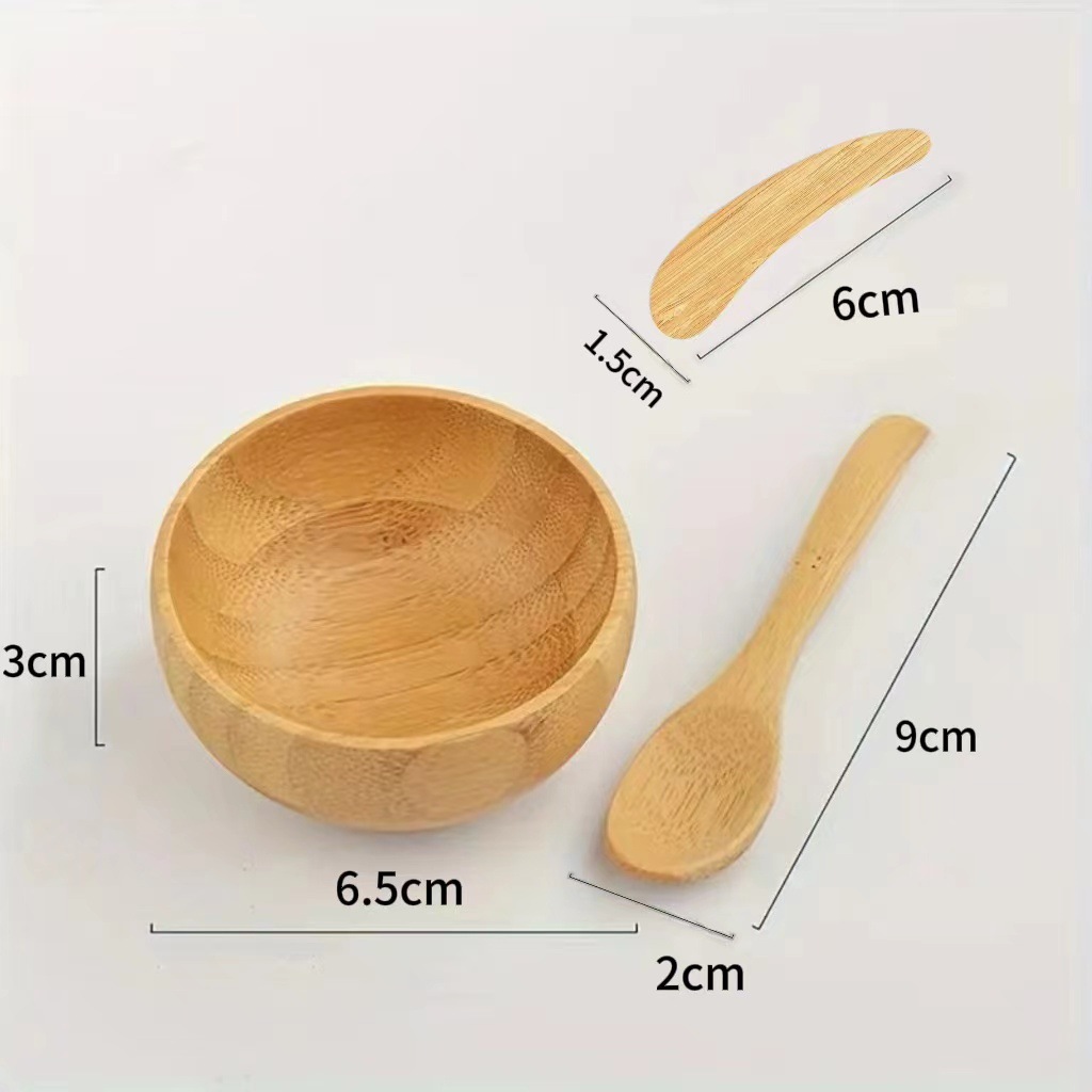 Bamboo Face Mask Mixing Bowl S - Skincare Viral Tiktok 评论和价格