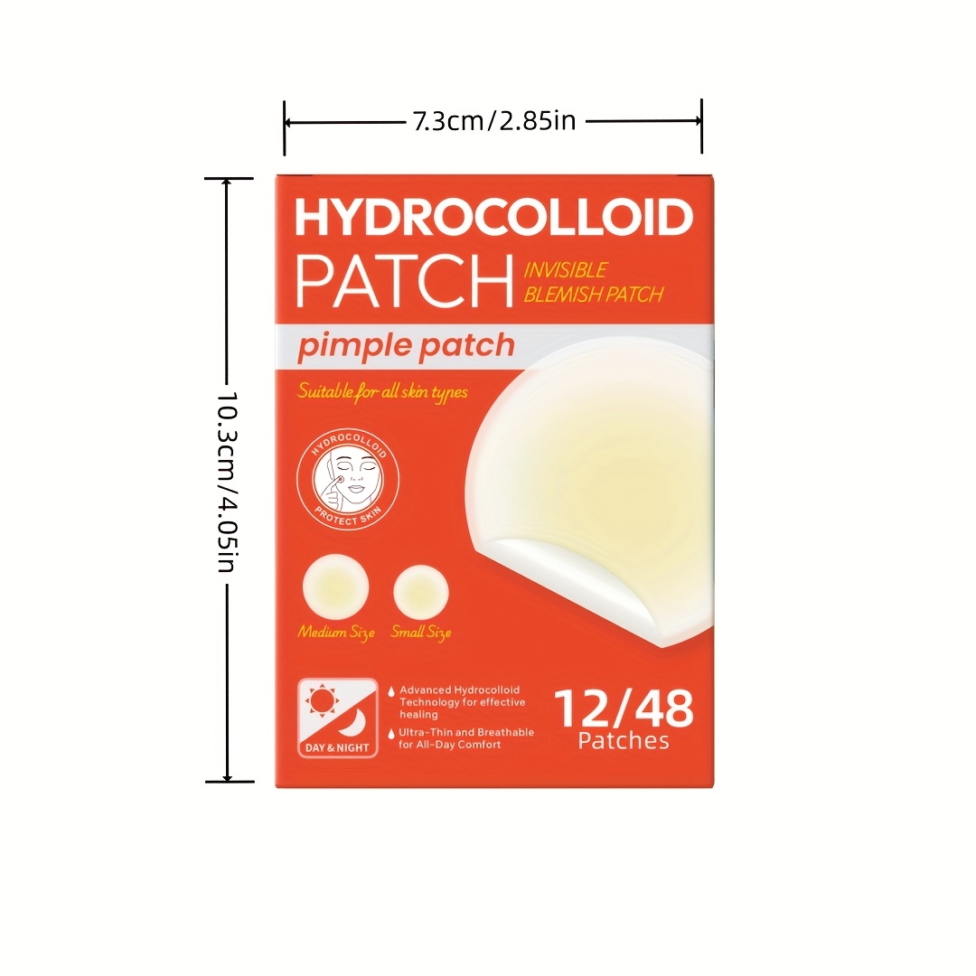 48 PCS Hydrocolloid Acne Patch - Skincare The Originote 评论和价格